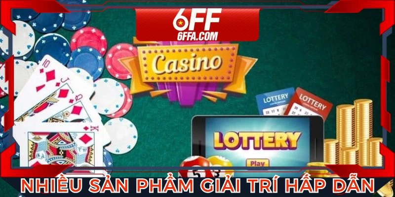 Nhà cái sở hữu nhiều sản phẩm giải trí hấp dẫn