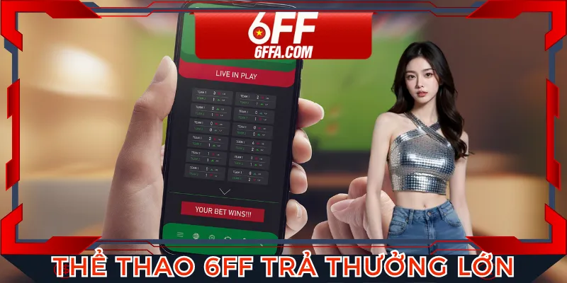 Thể thao 6FF đảm bảo tính minh bạch trong trả thưởng
